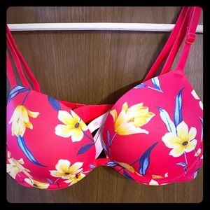 Victoria Secret Push Up floral bra